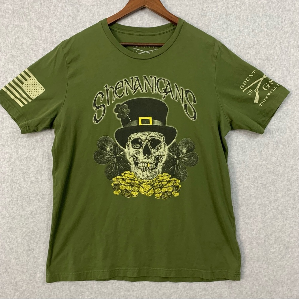 Grunt Style Mens Shirt XL Irish